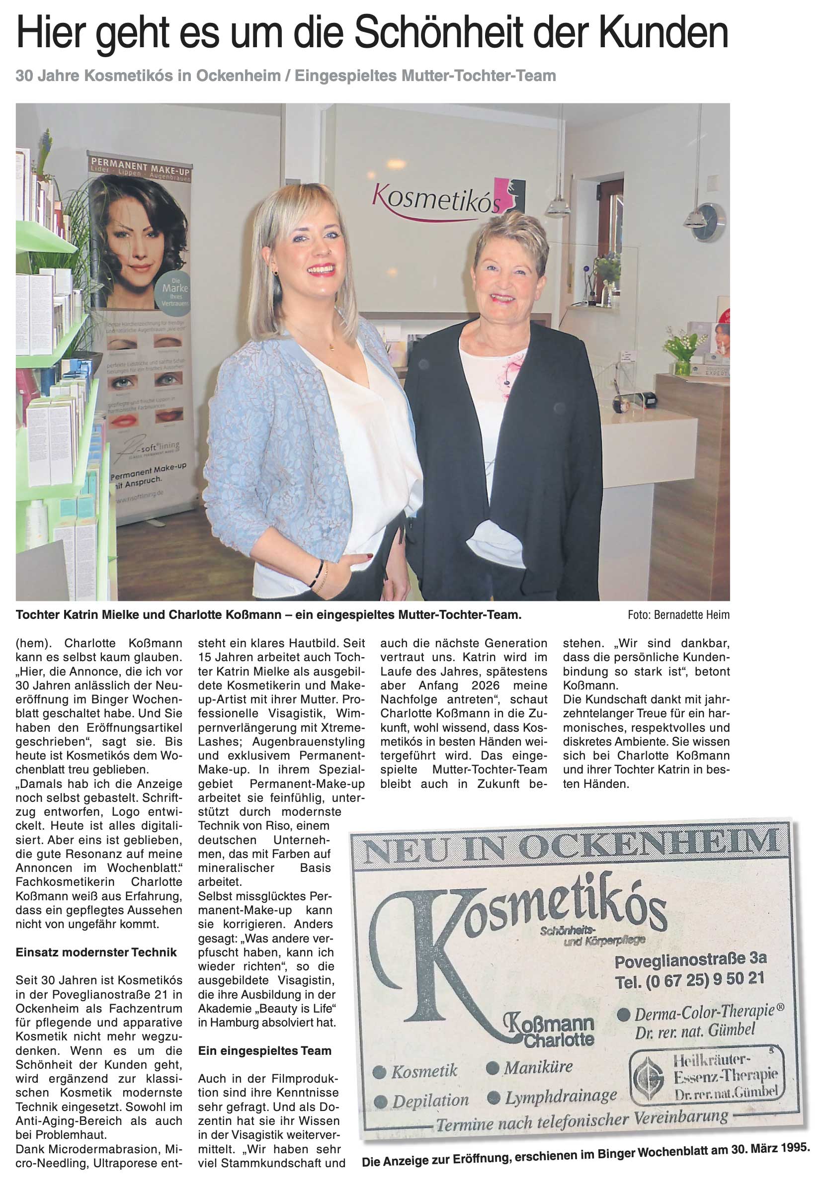 Zeitungsartikel
